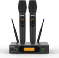 Wireless Professional Microphones UHF Cordless Dynamic System - Clear