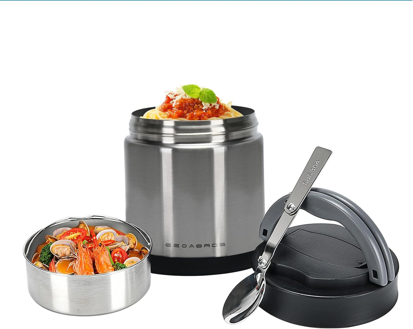 Thermo for Hot Food 33.8OZ: Insulated Food Jar for Adults