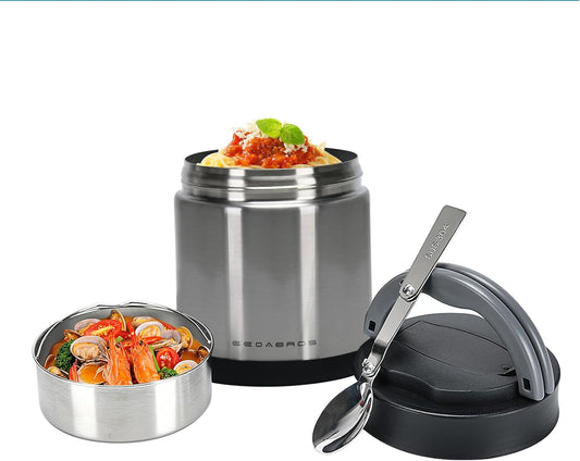 Thermo for Hot Food 33.8OZ: Insulated Food Jar for Adults
