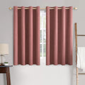 MIULEE Blackout Linen Textured Curtains for Bedroom Luxury Decor