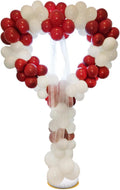 Adjustable Height Heart Backdrop Stand Metal Heart Balloon Arch