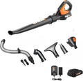 WORX 20V Cordless Leaf Blower WG545.1 - Lightweight All-in-One Cleaner