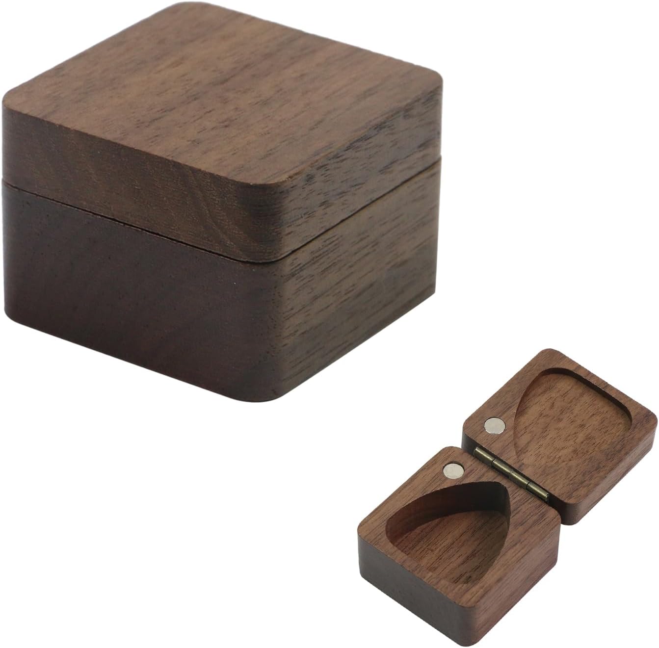 Handcrafted Wooden Guitar Pick Case - Perfect Gift!