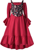 Little Girl Renaissance Vintage Medieval Dress for Elegant Events