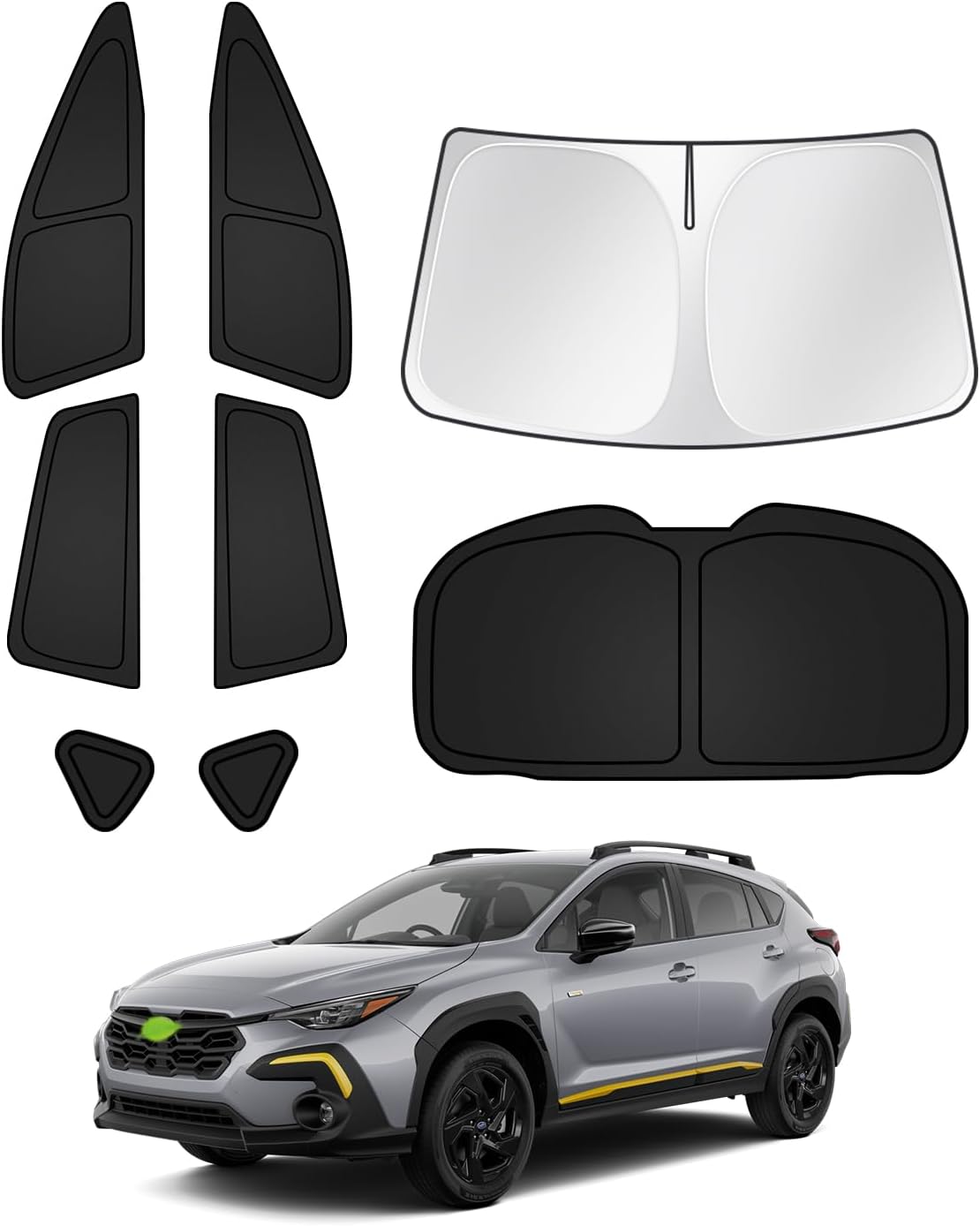 Sunshades for Subaru Crosstrek 2024 2025 2026 Accessories