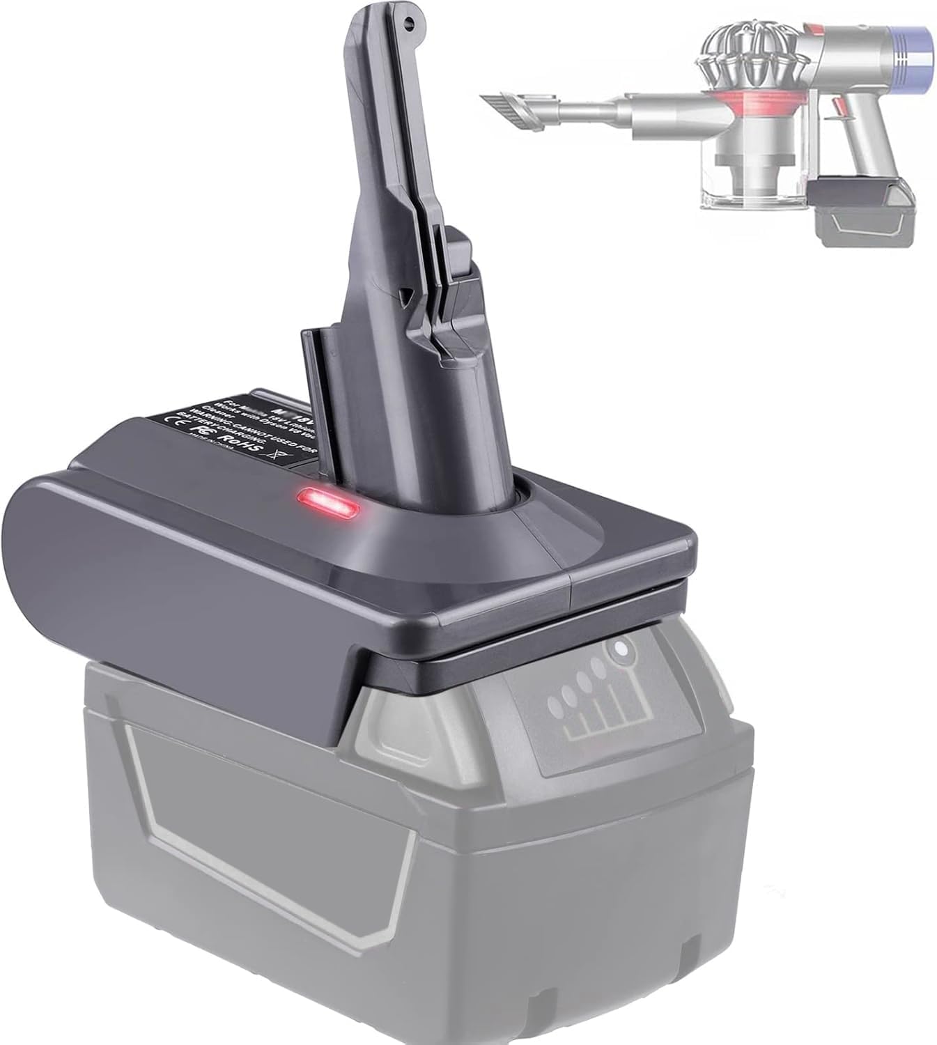Power Up Your Dyson V8 with MIL18V8 Adapter