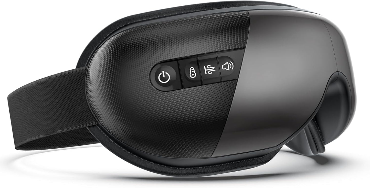 MUSICOZY Eye Massager with Heat for Relaxation and Relief