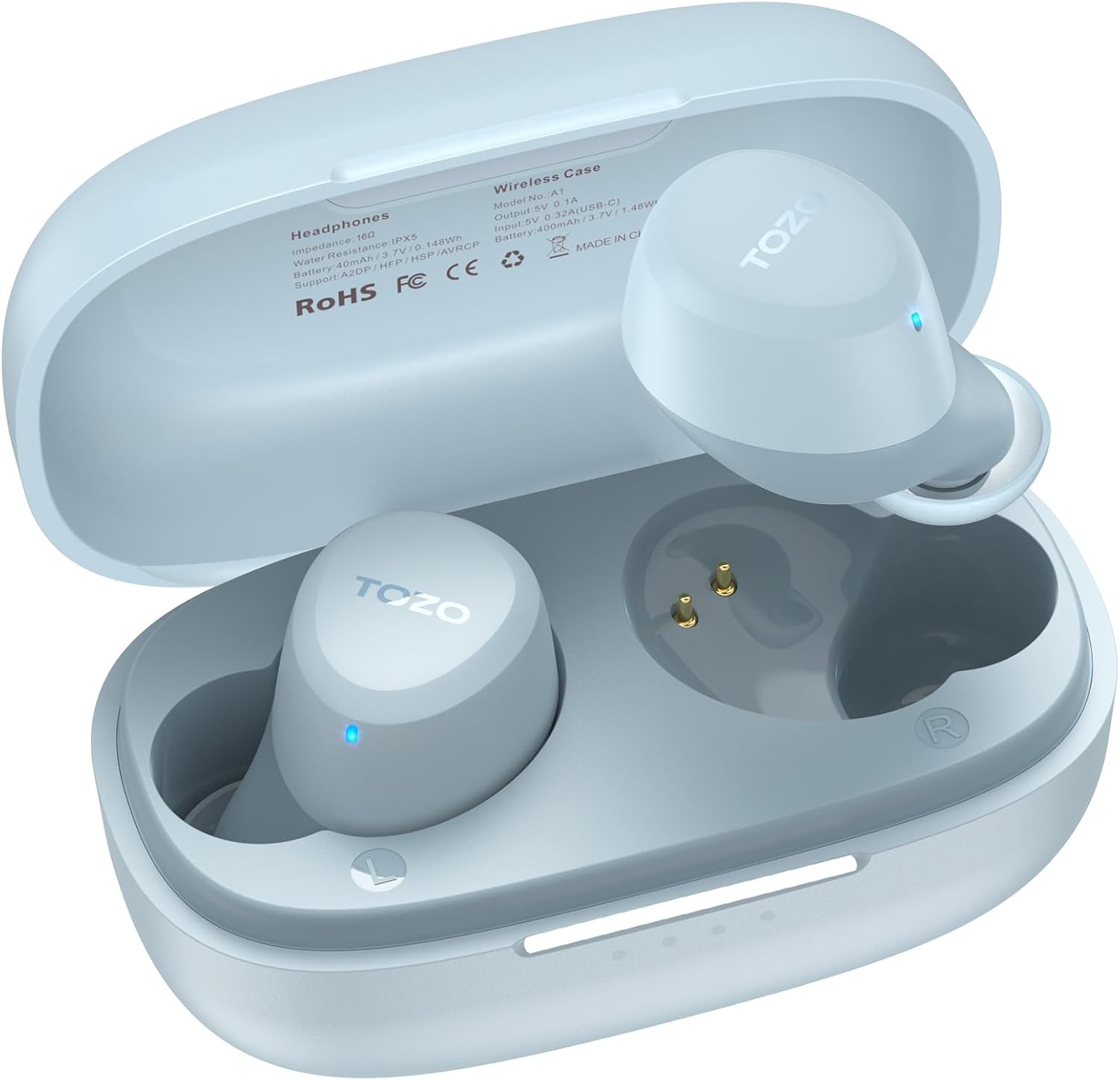 TOZO A1 Wireless Earbuds: Immersive Sound & AI Calls