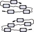 50FT LED String Work Light 85W 8000LM - Linkable Construction Lighting
