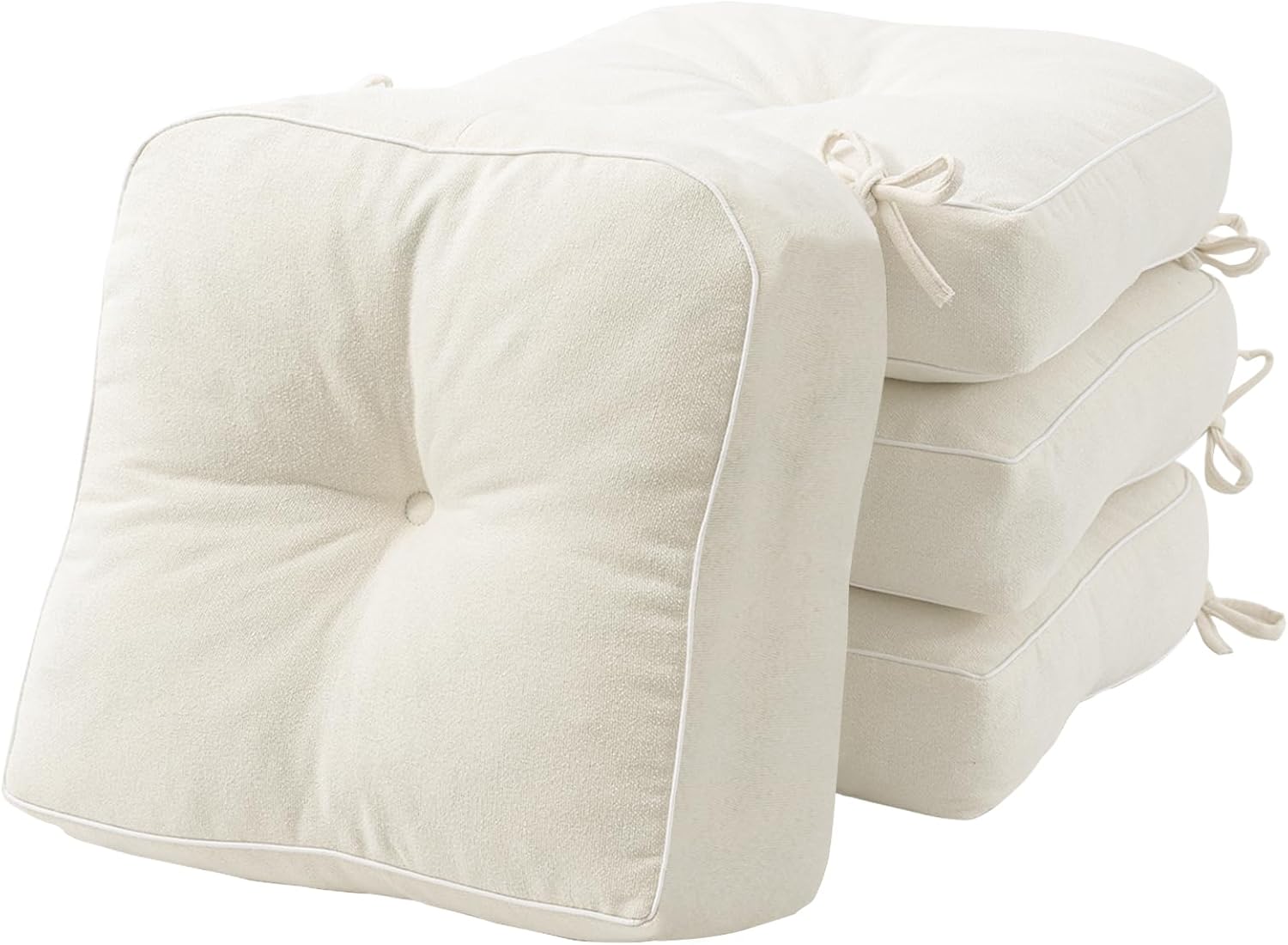 YZ HOME Chair Cushions with Shredded Memory Foam for Comfort