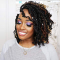 Tiana Passion Twist Hair 10 in 8 Packs Ombre Brown - Easy Protective