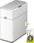 Automatic Bathroom Trash Can with Lid - Touchless 2.1 Gal Motion
