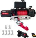 10000lbs Electric Vehicle Winch with 85ft Synthetic Rope - Reliable