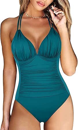 NVOYEGMOY Women's One Piece Swimsuits for Curvy Women