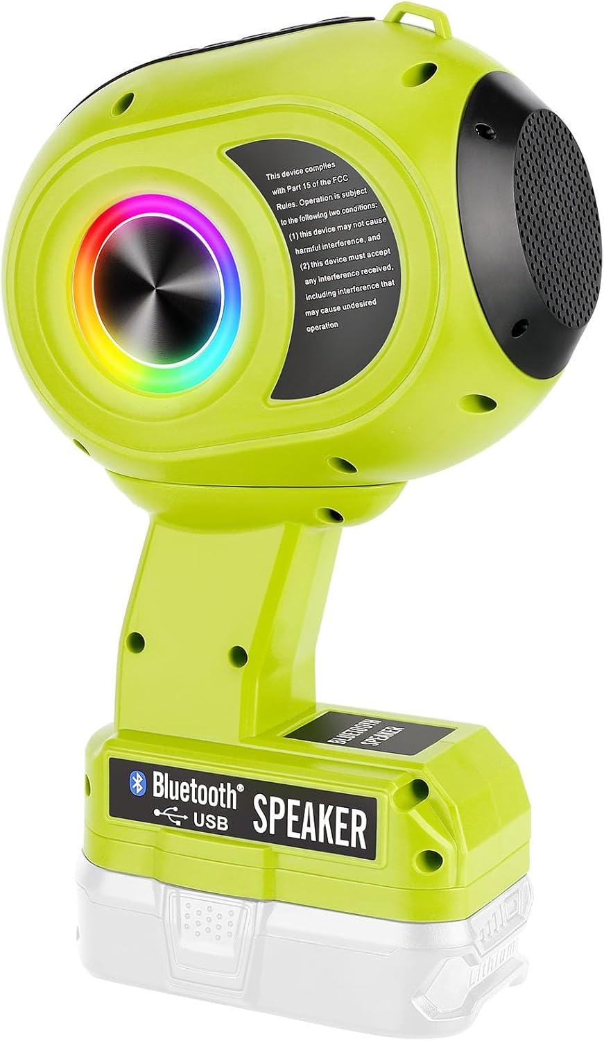Wireless Bluetooth Speaker for Ryobi ONE 18v Battery Use