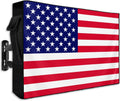 American Flag Outdoor TV Cover 52 to 55 in - Weatherproof Protection