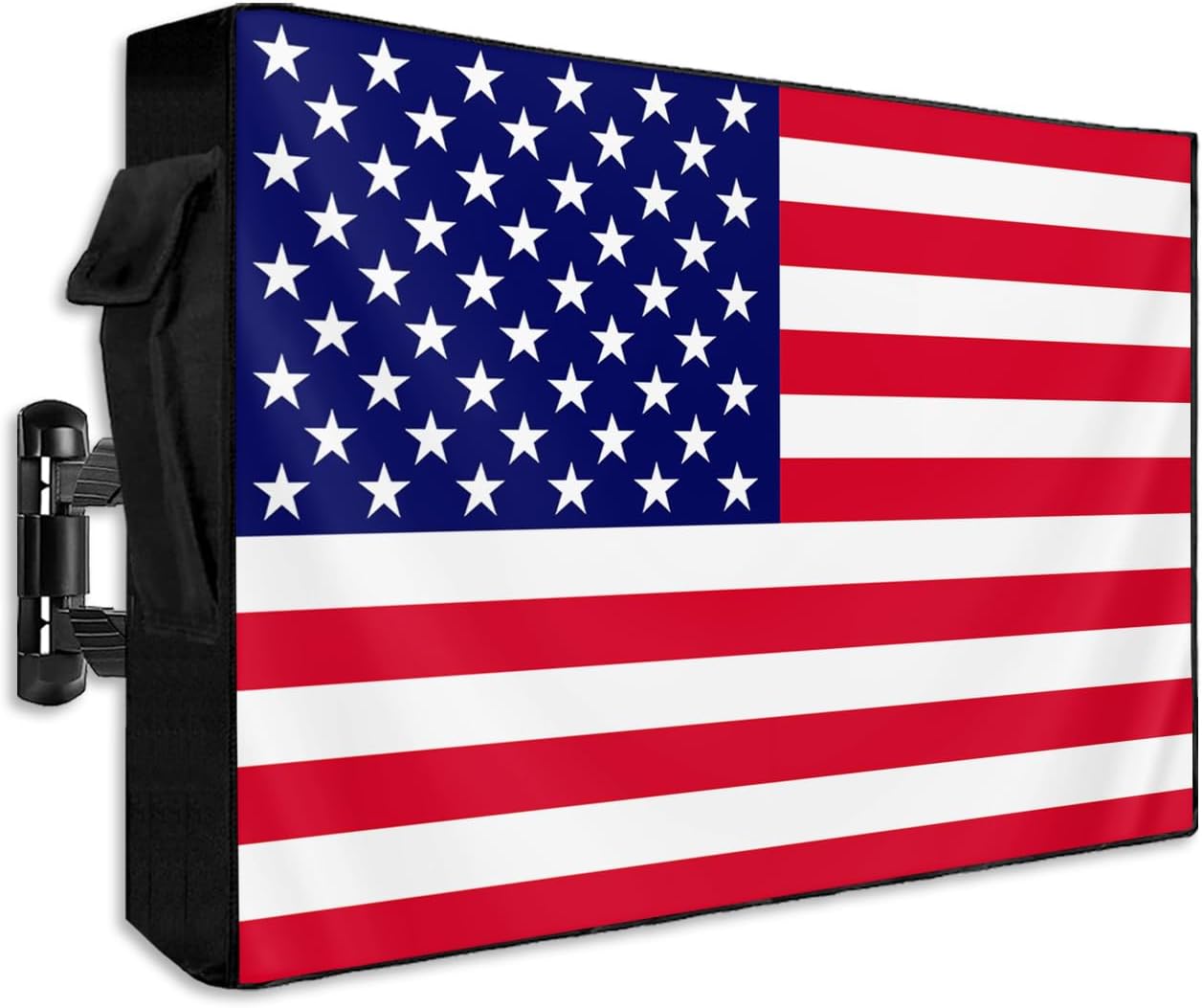 American Flag Outdoor TV Cover for 52 to 55 Inch Screens