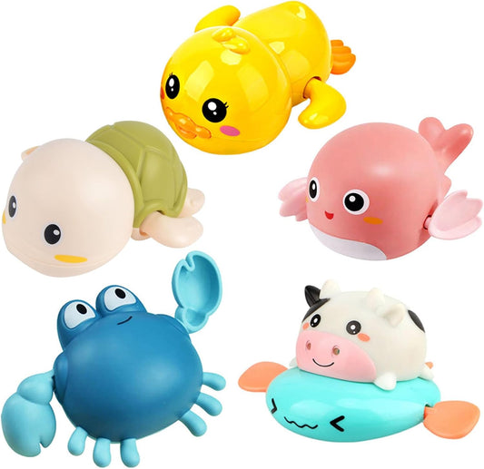 ZHFUYS Baby Bath Toy Set - Fun Animal Swimming Toys