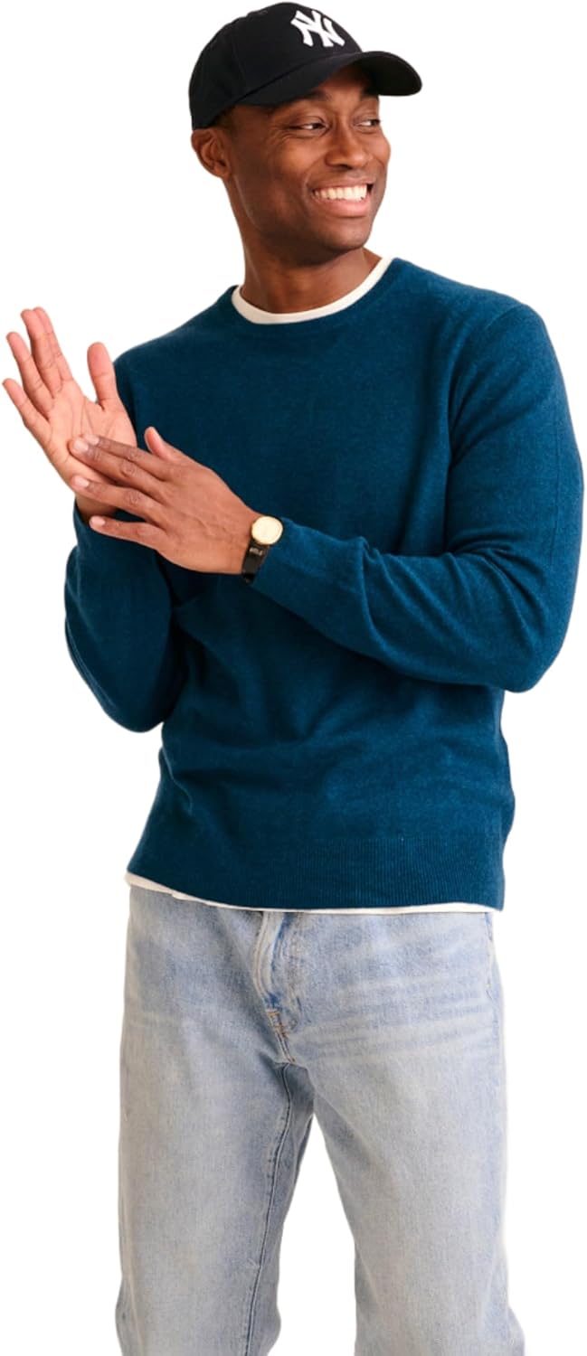 NAADAM Mens The Original Cashmere Crewneck Sweater Review