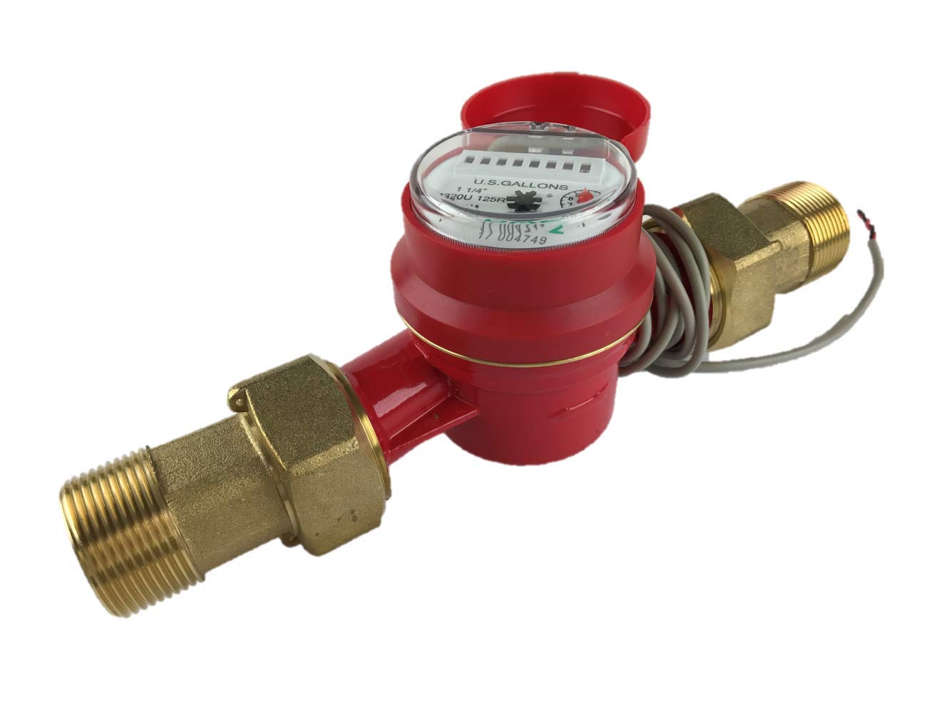 DAE AS320U-150RP 1-1/2 Hot Water Meter with Pulse Output