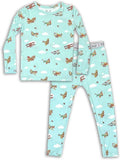 Two-Piece Bamboo Pajama Set for Boys & Girls - Soft Rayon from Bamboo