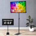 Japard Extra Tall TV Stand Floor Mount for 19-55 in - Height