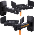 Bookshelf Speaker Wall Mounts - Pre-Assembled Tilt, Swivel & Rotate