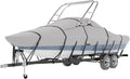 20-22 ft Gray 900D Waterproof Ski & Wakeboard Tower Boat Cover