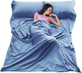 Sleeping Bag Liner Ultralight Travel Sheet - Compact, Dirt-Proof