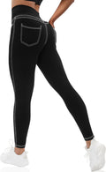 Curvy Womens Leggings High Waisted Yoga Pants - Buttery Soft Fit