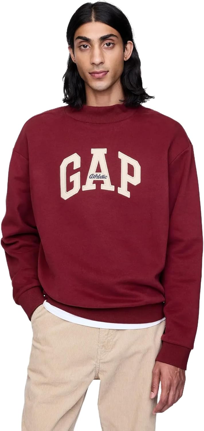 GAP Logo Mockneck Sweatshirt: Ultimate Comfort