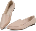 MUSSHOE Loafers for Women Comfortable Pointed Toe Memory Foam Our
