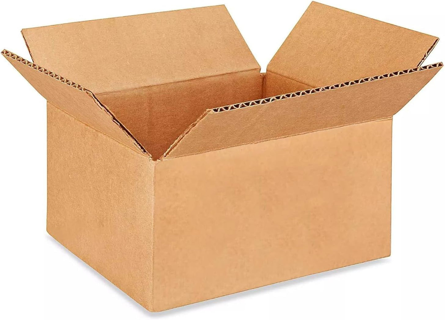 Small Corrugated Shipping Boxes 8L x 6W x 4H - Pack of 10