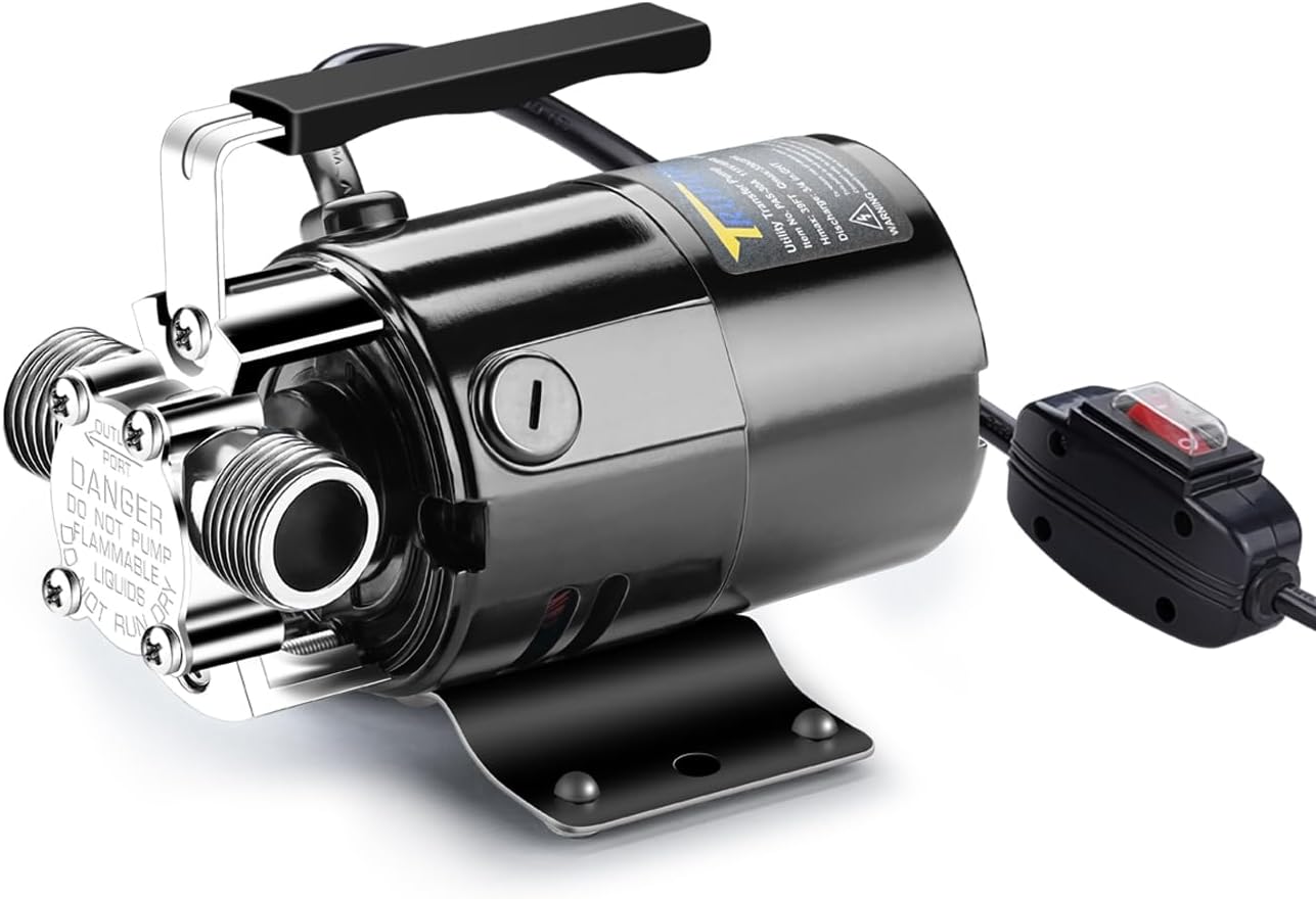 1/10HP Mini Portable Electric Utility Sump Transfer Water Pump