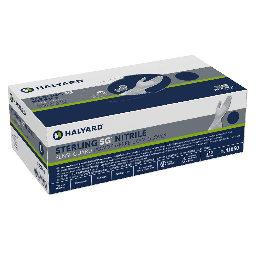 HALYARD X-Large Nitrile Exam Gloves 41662 - Superior Protection
