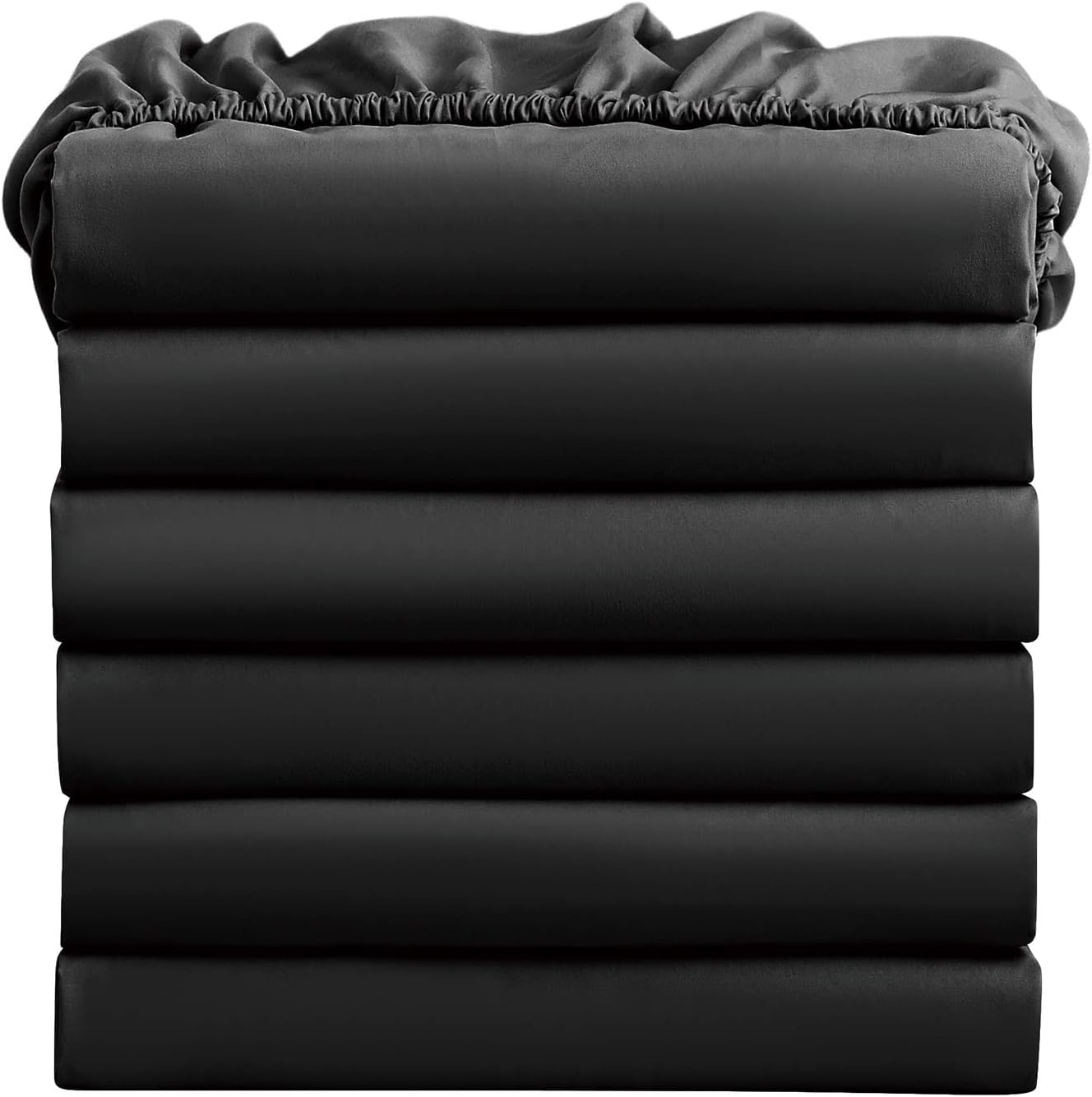 FreshCulture Full Fitted Sheets Pack of 6 for Comfortable Sleep