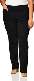 Super Stretch Millennium Welt Pocket Pull On Career Pant - Sleek
