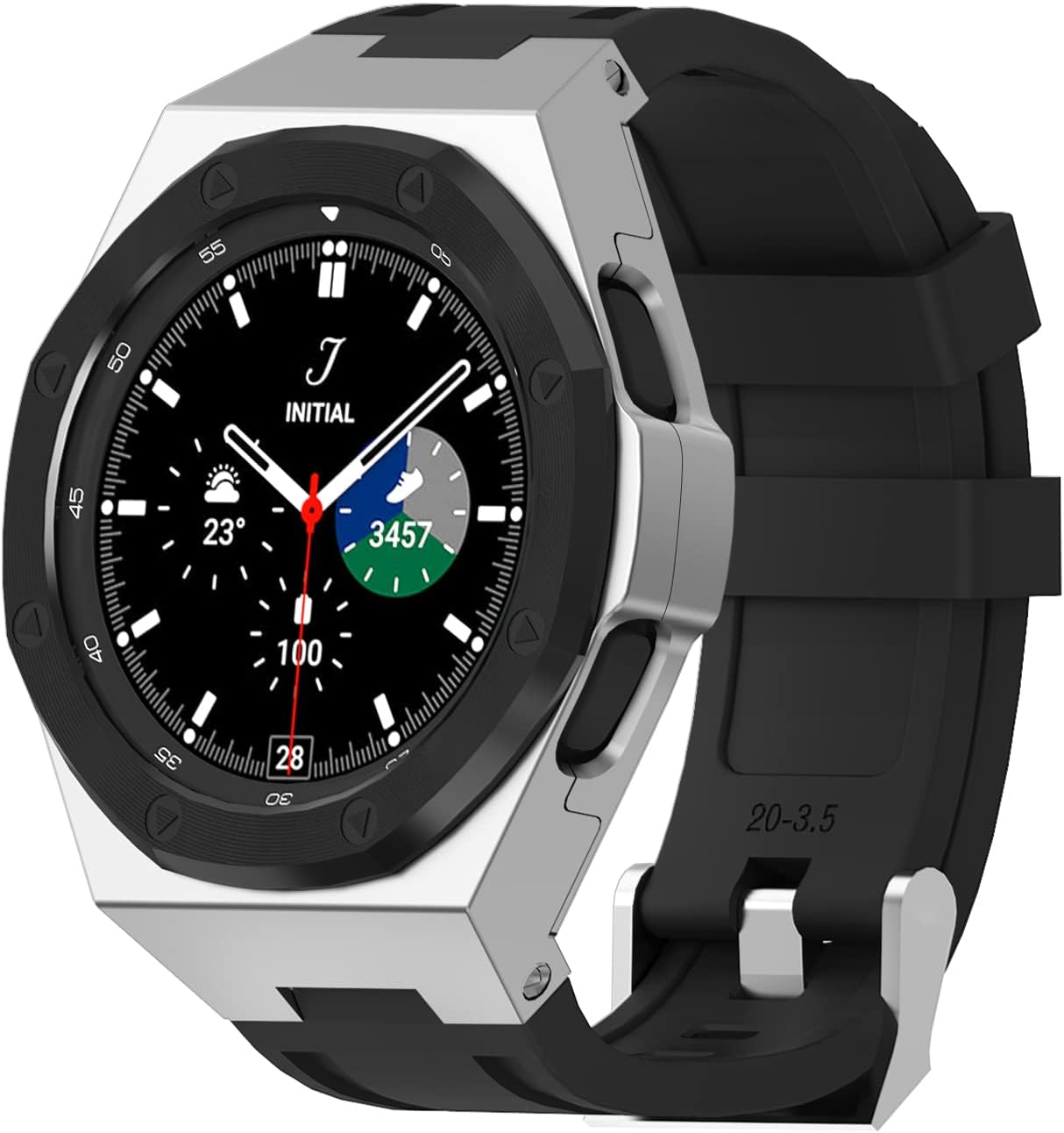 Luxury Case for Samsung Galaxy Watch 4 Classic 46mm - Rugged Design