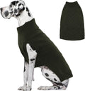 IECOii Great Dane Sweater 5XL Dog Sweater for Extra Large Dogs - Thick