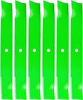 6 Pack 09081200 High Lift Blades for 60in Mower Decks - Durable Cut