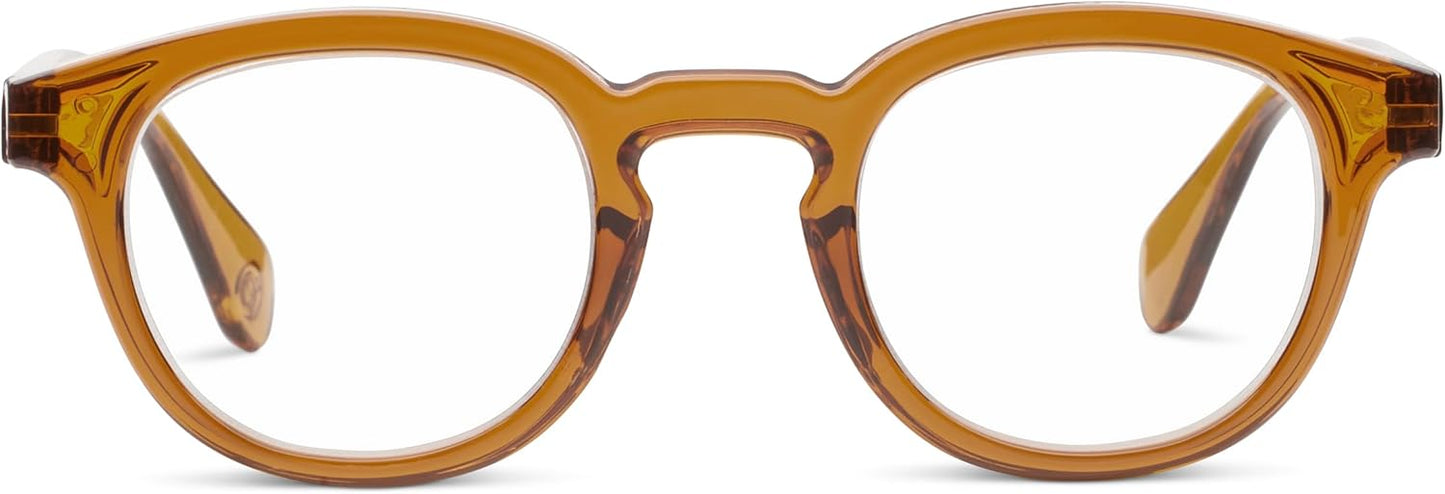 Peepers Men's Asher Round Blue Light Blocking Glasses Review