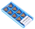 TPG322 TiN Coated Carbide Inserts 10pcs - Precision Turning