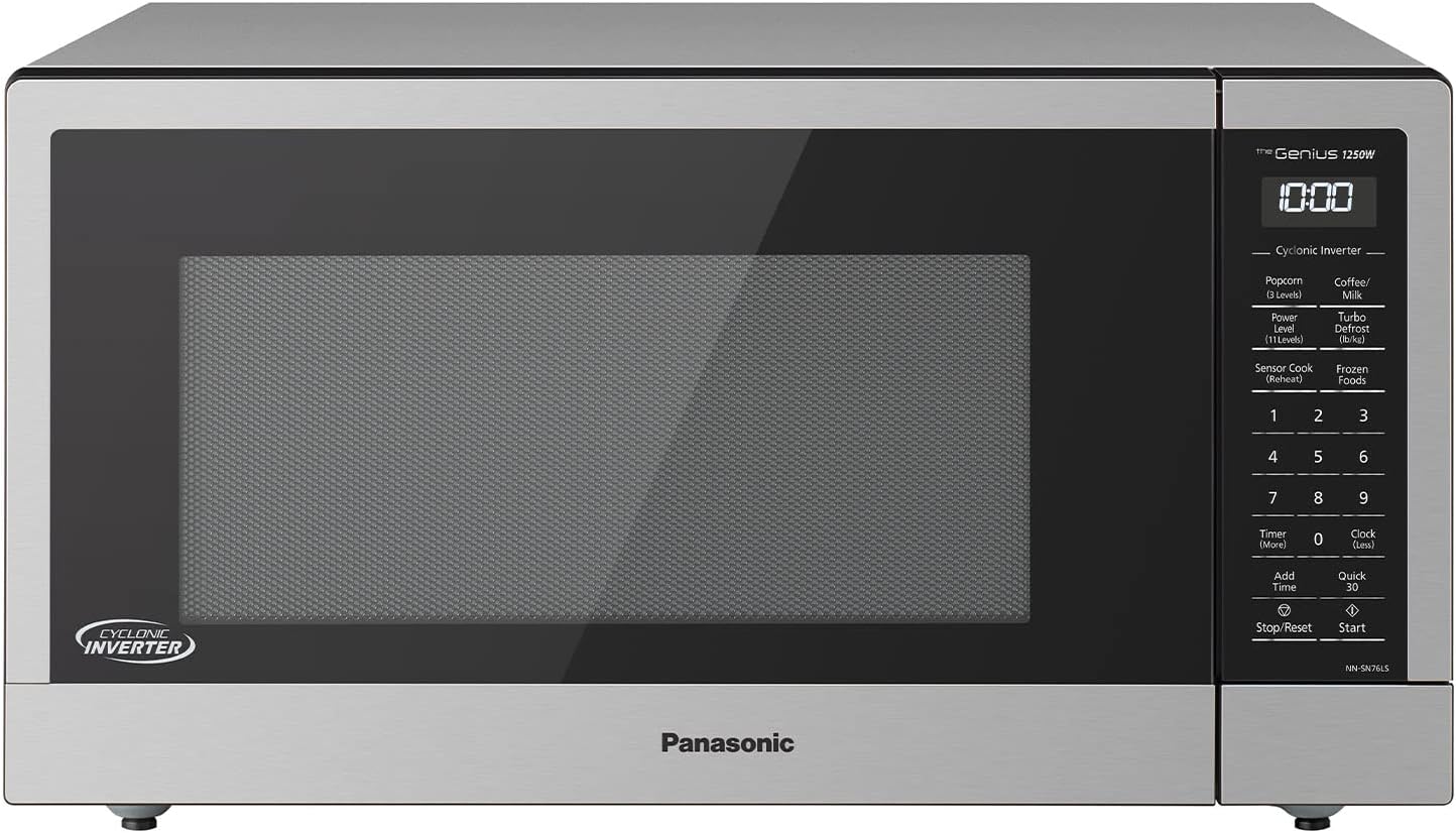 Panasonic Cyclonic Inverter Microwave: Fast Cooking Power!