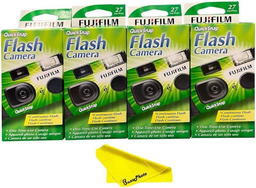 Capture Memories Instantly: Fujifilm 400 35mm 4-Pack