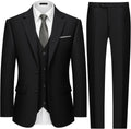 Mens Slim Fit 3 Piece Suit Tuxedo Set - Tailored Look for Events