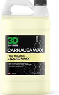 3D Carnauba Wax Liquid #1 Grade - Deep Gloss & UV Protection