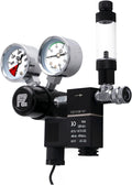 FZONE Aquarium CO2 Regulator DC Solenoid with Bubble Counter - Precise