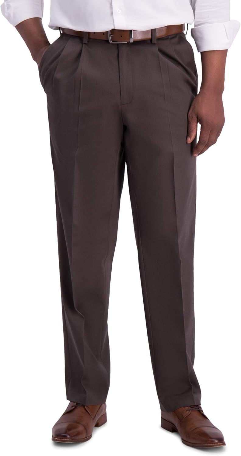 Haggar Men's Iron Free Premium Khaki Classic Fit Pants Review