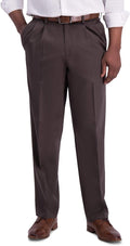 Haggar Iron Free Premium Khaki Classic Fit Pleat Front (Style FD4G)