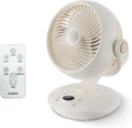 Candy Fan for Bedroom 10 in Table Fan - 8 Speeds & Remote